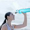 Spray cup sports bottle