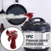 Steam release diverter for rice cooker