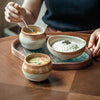 Stoneware Slow Cooker Steamed Egg Bowl Slight Flaw