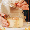 High Temperature Resistant Glass Slow Cooker Steamed Egg Bowl