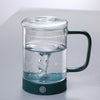 Automatic Stirring Rotating Glass With Lid Electromagnetic Force Separation
