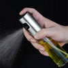 Stainless Steel Grill Kitchen Cooking Oil Spray Bottle With Scale